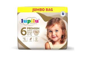 Подгузники Lupilu JUMBO BAG Extra large 6 15+ кг 76 шт