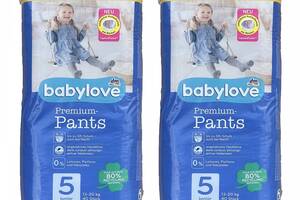 Подгузники-трусики Babylove Premium 5 junior JUMBOPACK 13-20 кг 80 шт