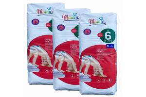 Подгузники-трусики Mamia Premium Pants XL 6 (18-30 кг) 108 шт