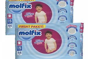 Подгузники-трусики Molfix 5 junior (12-17 кг) 88 шт