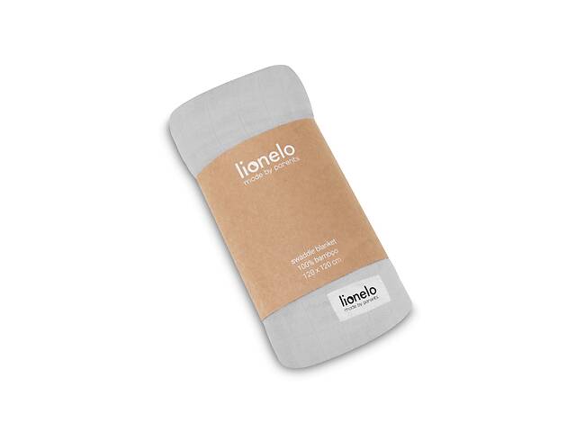 Покрывало Lionelo BAMBOO SWADDLE Grey Stone