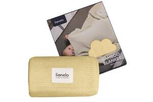 Покрывало Lionelo BAMBOO SWADDLE Yellow Lemon