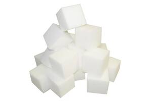 Поролоновые кубики белые для игровых комнат TIA-SPORT
