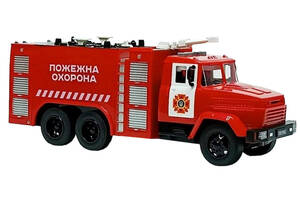 Пожарная машинка 'Краз' Автопром KR-2202-07 масштаб 1:16