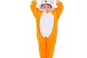 Пижама детская Kigurumba Лиса L - рост 125 - 135 см Оранжевый с белым (K0W1-0081-L)
