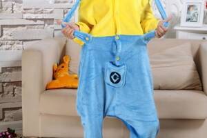 Пижама детская Kigurumba Миньон M - рост 115 - 125 см Желто-синий (K0W1-0036-M)