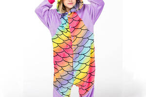 Пижама детская Kigurumba Панда Чешуя S - рост 105 - 115 см Разноцветный (K0W1-0101-S)