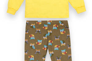 Пижама детская тонкая для девочки GABBI PGD-21-8 Желтый на рост 104 (12799)
