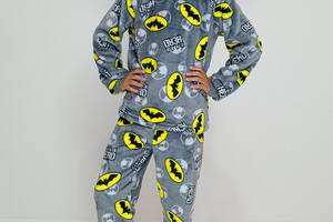 Пижама детская зимняя Triko Batman 146 см Серый (33494032-3)