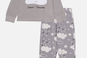 Пижама для девочки 104 серый Бома ЦБ-00231062