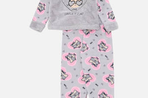 Пижама для девочки 110 серый MINI NIGHT ЦБ-00239443