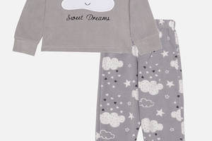 Пижама для девочки 98 серый Бома ЦБ-00231062