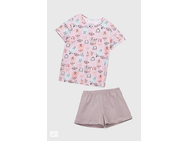Пижама для девочки Ellen GPK2070/05/05/05 152 см Пудровый (2000990449726)