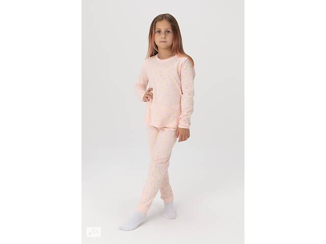 Пижама для девочки Isobel 20404 7-8 лет Персиковый (2000990034656)