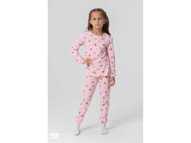 Пижама для девочки Isobel 21903 7-8 лет Розовый (2000990035264)