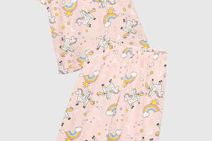 Пижама для девочки Misenza K06057 14-15 лет Пудровый (2000990455598)
