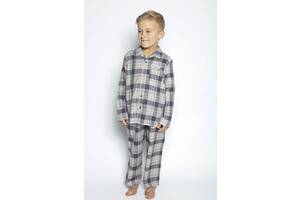 Пижама для мальчика Cyberjammies Thomas 6532 4-5 yrs/110 см Серый в клетку (5051877350250)