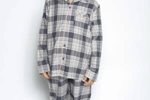 Пижама для мальчика Cyberjammies Thomas 6532 6-7 yrs/122 см Серый в клетку (5051877350267)