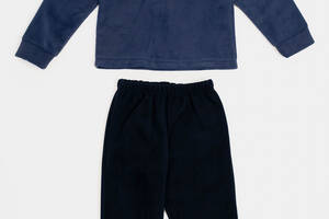Пижама для мальчика с длинным рукавом 116 синий Бома ЦБ-00232004