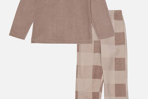 Пижама для мальчиков 116 коричневый Бома ЦБ-00231065