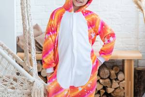 Пижама Кигуруми детская BearWear Единорог Скай XL 135 - 145 см Разноцветный (K0W1-0061-XL)