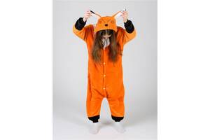 Пижама Кигуруми детская BearWear Лиса New L 125 - 135 см Оранжевый (K0W1-0114-L)