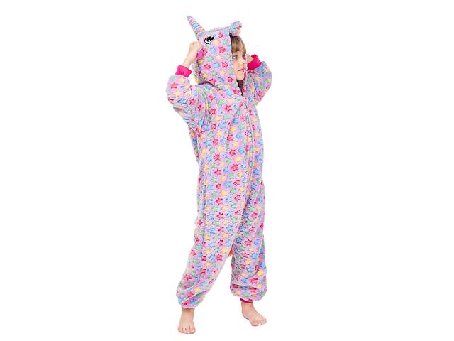 Пижама Кигуруми детская Kigurumba Единорог Стелла XS - рост 95 - 105 см Фиолетовый