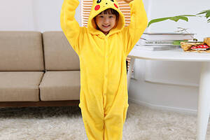 Пижама кигуруми детская Kigurumba Пикачу 105-115 см Желтый (K0W1-0043-S)