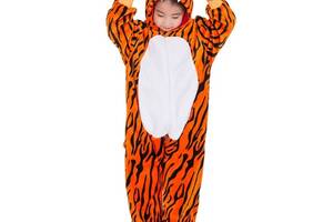 Пижама Кигуруми детская Kigurumba Тигр New на молнии XS - рост 95 - 105 см Оранжевый (K0W1-0086-XS)