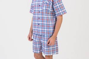 Пижама мужская Cyberjammies Oscar 6344/6346 XL Blue Mix (5051877271371)