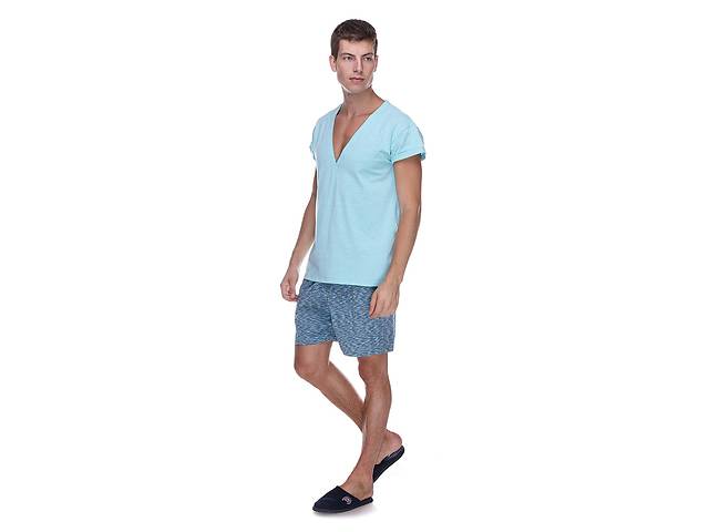 Пижама мужская Homewear MAD 19533 XXL Turquoise (3700465519633)