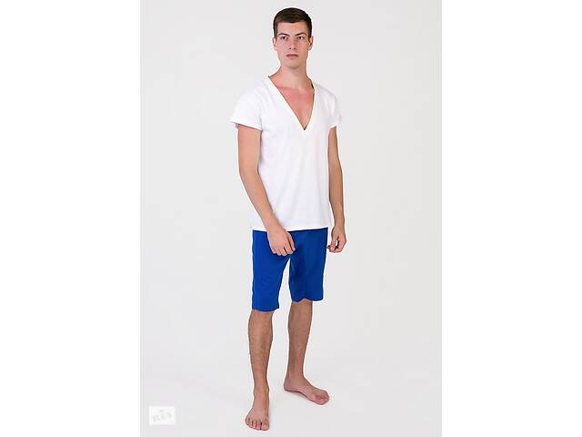 Пижама мужская Homewear MAD 19555 M Blanc/marine (3700465519214)