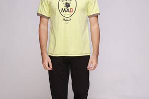 Пижама мужская Homewear MAD 35530P XXL Lime/Noir (3700465519570)