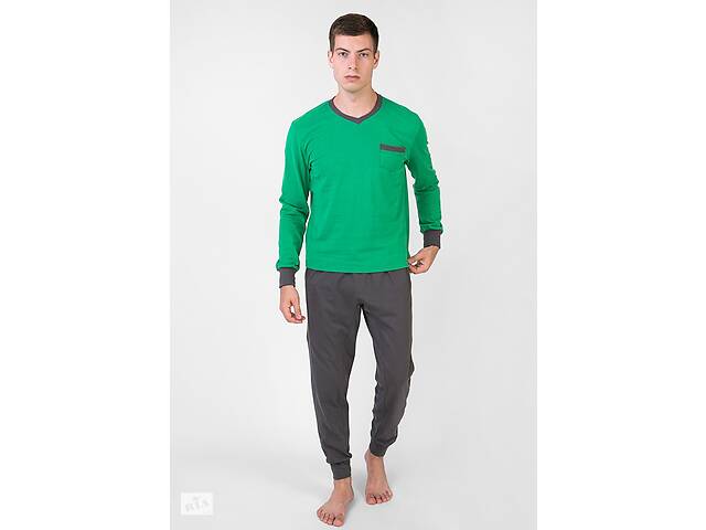 Пижама мужская Homewear MAD 36382 XL Vert/grey (3700465536832)