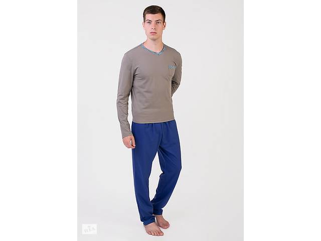 Пижама мужская Homewear MAD 36398 XL Grey Mix (3700465536938)