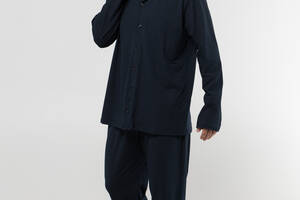 Пижама мужская Nicoletta 93911 5XL Темно-синий (2000989967866)