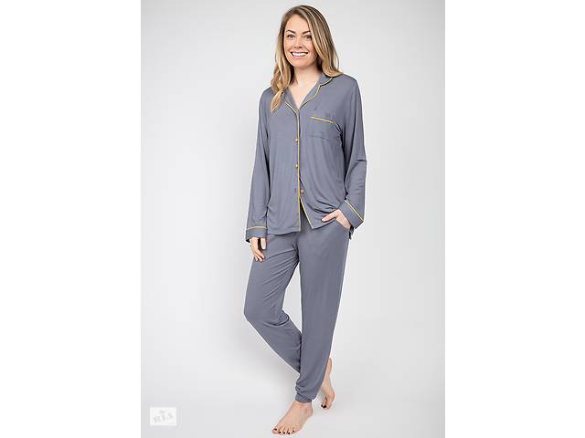 Пижама женская Cyberjammies Rachel 4884-4885 12 M Серый (5051877359482)