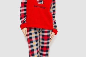 Пижама женская махра красный 214R0302 Ager L