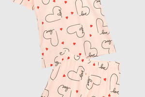Пижама женская Misenza 5017 XL Розовый (2000990419637)