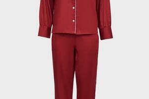 Пижамный комплект Fable & Eve Marylebone 1606 12/M Красный (5051877375741)