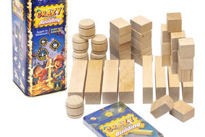 Развивающая настольная игра 'Crazy Balance Building' Danko Toys CBB-01 28 карт заданий
