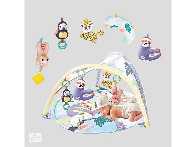 Развивающий коврик для детей (младенцев) с дугами A1 (BabyMat-2M)