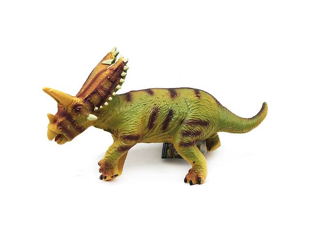 Резиновая фигурка Динозавр Трицератопс MIC (CQS709-9A)