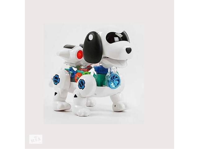 Робот 'Собачка интерактивная' со звуковыми эффектами TK Group White (135287)