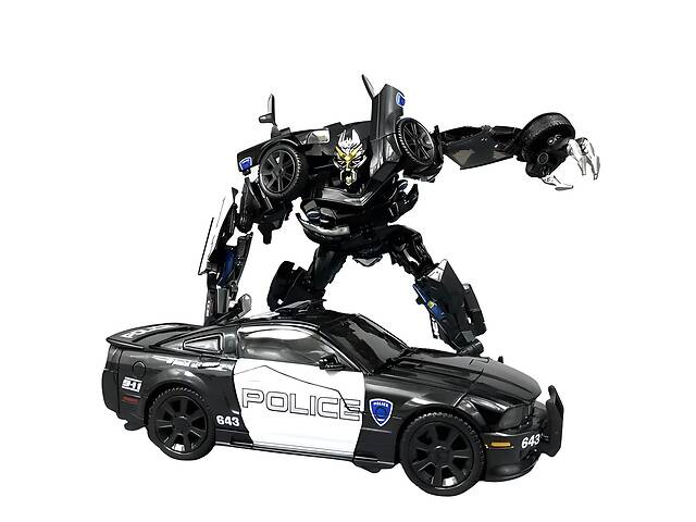 Робот-трансформер Баррикейд, полицейская машина18 см - Barricade, XP15 Купи уже сегодня!