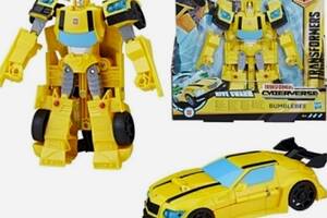 Робот-трансформер Hasbro Бамблби Кибервселенная, 17 см - Bumblebee, Cyberverse, Ultra Class, Hive Swarm Купи