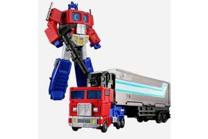 Робот-трансформер Оптимус Прайм с прицепом и аскессуарами - Optimus Prime, Generations Купи уже сегодня!