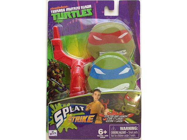 Рогатка со снарядами из Черепашек Ниндзя Nickelodeon - Splat Strike, TMNT, Tech4Kids SKL14-143398