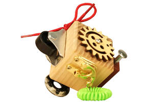 Розвиваюча іграшка Бізікуб 'Дорожній' Temple Group TG200139 5х5х5 см