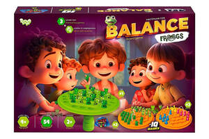 Розвиваюча настільна гра 'Balance Frogs' Danko Toys BalF-01 зі слаймом